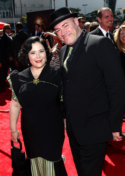 Alex Borstein and Jackson Douglas on the Red Carpet at the 65th Creative Arts Emmys