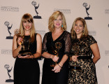 Katia Blichfeld, Jennifer McNamara-Shroff and Jessica Daniels at the 65th Creative Arts Emmys