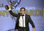 Dan Bucatinsky accepts his award for Oustanding Guest Actor in a Drama Series 