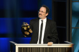 Robert Smigel and Triumph, the Insult Comic Dog at the 65th Creative Arts Emmys