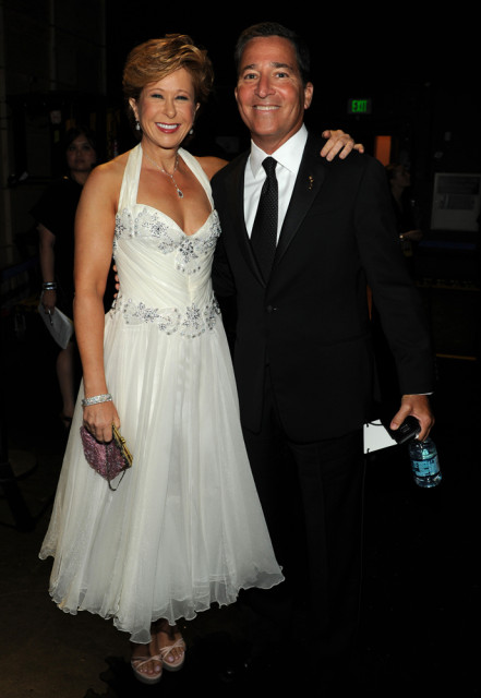 Presenter Yeardley Smith and Chairman/CEO Bruce Rosenblum