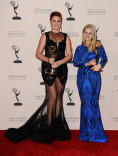 Marina Toybina and Courtney Webster at the 65th Creative Arts Emmys
