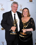 Tom Fleischman and Priscilla Fleischman at the 65th Creative Arts Emmys