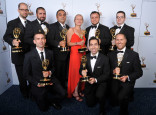 Mark Skowronski, Rick Ramirez, Armen Kevorkian, Jane Sharvina, Andranik Taranyan, Nick Sinnott, Jeremy Jozwik, Gevork Babityan, and Mike Oakley at the 65th Creative Arts Emmys
