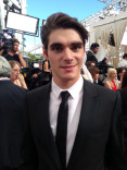 RJ Mitte on the Red Carpet at the 65th Emmys