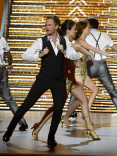 Neil Patrick Harris on stage at the 65th Emmys