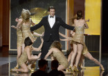 Nathan Fillion performs on stage at the 65th Emmys