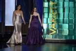 Alyson Hannigan and Cobie Smulder present the award for Outstanding Variety Series