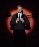 Neil Patrick Harris on stage at the 65th Emmys