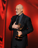 James Cromwell accepts the award for Outstanding Supporting Actor in a Miniseries