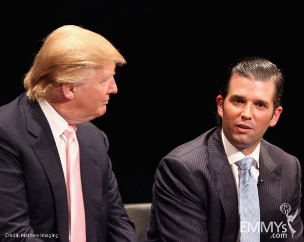 Donald Trump &amp; Donald Trump, Jr. at An Evening With Celebrity Apprentice