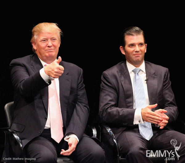 Donald Trump &amp; Donald Trump, Jr. at An Evening With Celebrity Apprentice