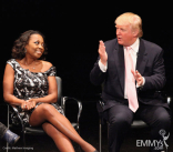 Star Jones & Donald Trump at An Evening With Celebrity Apprentice