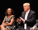 Star Jones & Donald Trump at An Evening With Celebrity Apprentice