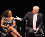 Star Jones & Donald Trump at An Evening With Celebrity Apprentice
