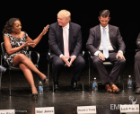 Star Jones, Donald Trump & Donald Trump, Jr. at An Evening With Celebrity Apprentice