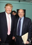 Donald Trump &amp; moderator Jim Cramer at An Evening With Celebrity Apprentice