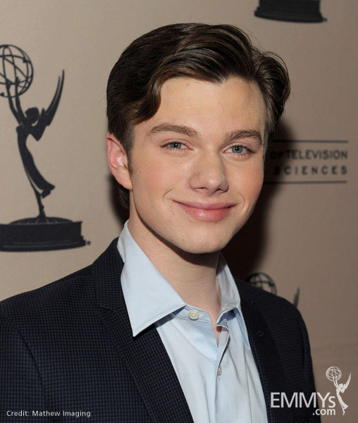 Chris Colfer at An Evening With Glee