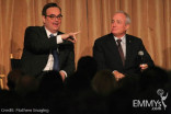 Steve Higgins and Lorne Michaels at An Evening With Saturday Night Live