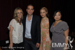 Jessalyn Gilsig, Mark Salling, Dianna Agron and Jenna Ushkowitz at An Evening With Glee