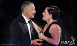 Stephen Solomon, Mary Harris at the LA Area Regional Emmys