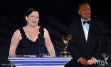 Mary Harris at the LA Area Regional Emmys