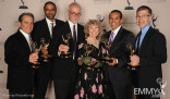 Kenny Gioseffi, Rick Wilkinson, Steve Lopez, Angela Shelley, Antonio Villaraigosa, Alberto Arce at the LA Area Regional Emmys