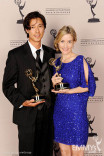 Eric Michaell Wong, Julee Metz at the LA Area Regional Emmys