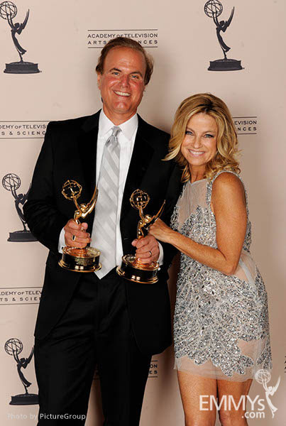David Goldstein, Dorothy Lucey at the LA Area Regional Emmys