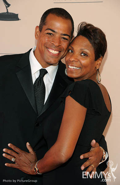 Chris Schauble, Katrina Schauble at the LA Area Regional Emmys
