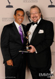 Antonio Villaraigosa, Barry Kibrick at the LA Area Regional Emmys