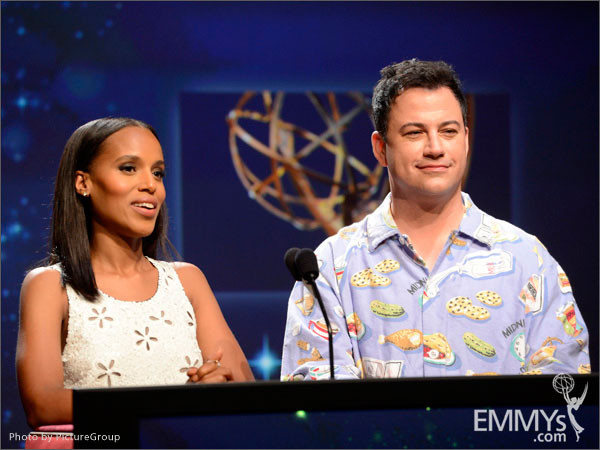 Kerry Washington and Jimmy Kimmel announce the 64th Primetime Emmy Awards Nominations