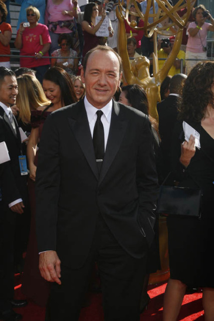 Recount star Kevin Spacey at the 60th Primetime Emmy Awards