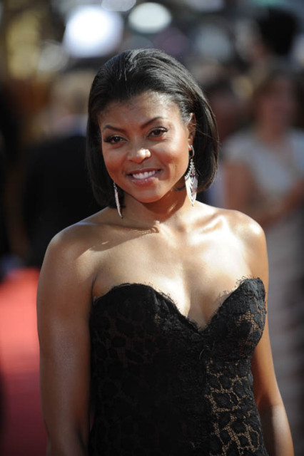 Boston Legal co-star Taraji P. Henson at the 60th Primetime Emmy Awards