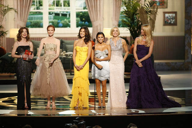 Desperate Housewives co-stars Dana Delany, Marcia Cross, Teri Hatcher, Eva Longoria Parker, Felicity Huffman and Nicollette