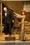 Don Rickles and Kathy Griffin onstage at the 60th Primetime Emmy Awards held at the Nokia Theatre