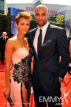 Actor Boris Kodjoe and actress Nicole Ari Parker Kodjoe arrive at the 62nd Annual Primetime Emmy Awards