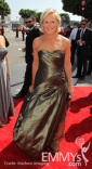 Actress Glenn Close arrives at the 62nd Annual Primetime Emmy Awards held at the Nokia Theatre