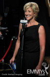 Edie Falco at the 62nd Annual Primetime Emmy Awards held at Nokia Theatre