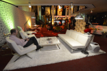Reception Guests in the Goldenson Theatre