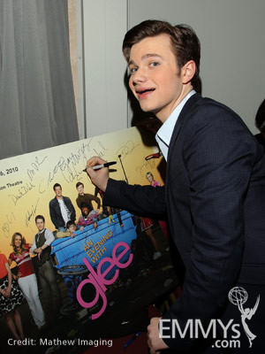 Chris Colfer as Kurt Hummel in Glee — Fox