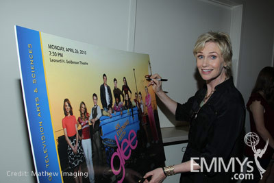 Jane Lynch as Sue Sylvester in Glee — Fox