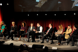Laverne Cox, Christy Dees, Sherri Saum, Andrew Rannells, Stephen Tropiano, Paul Colichman, Amber Tamblyn, Wilson Cruz, and Dan Bucatinsky