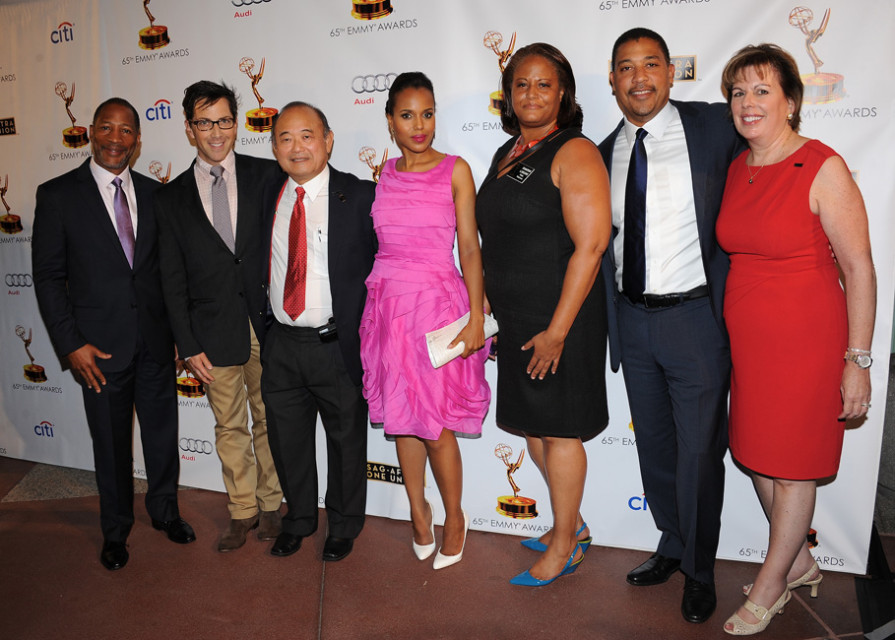 Kerry Mathis Mathis Dunn, Dan Bucatinsky, Clyde Kusatsu, Kerry Washington, Sharon ...