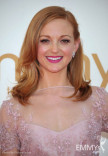 Jayma Mays arrives at the Academy of Television Arts &amp; Sciences 63rd Primetime Emmy Awards at Nokia Theatre L.A. Live 