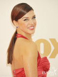 Adrianne Palicki arrives at the Academy of Television Arts &amp; Sciences 63rd Primetime Emmy Awards at Nokia Theatre L.A. Live 