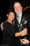 Lali Cea and Bob Long attends the 2011 Academy of Television Arts &amp; Sciences Primetime Creative Arts Emmy Awards 