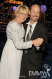 Actress Kathryn Joosten (L) attends Governor&#039;s Ball during the 62nd Primetime Creative Arts Emmy Awards at Nokia Theatre