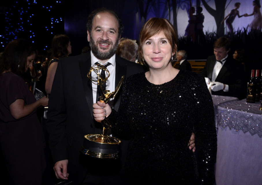 Jacob Krichefski and Abi Morgan at the Governors Ball 