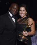 Anthony Sylvester and Ashley Baumann at the Governors Ball